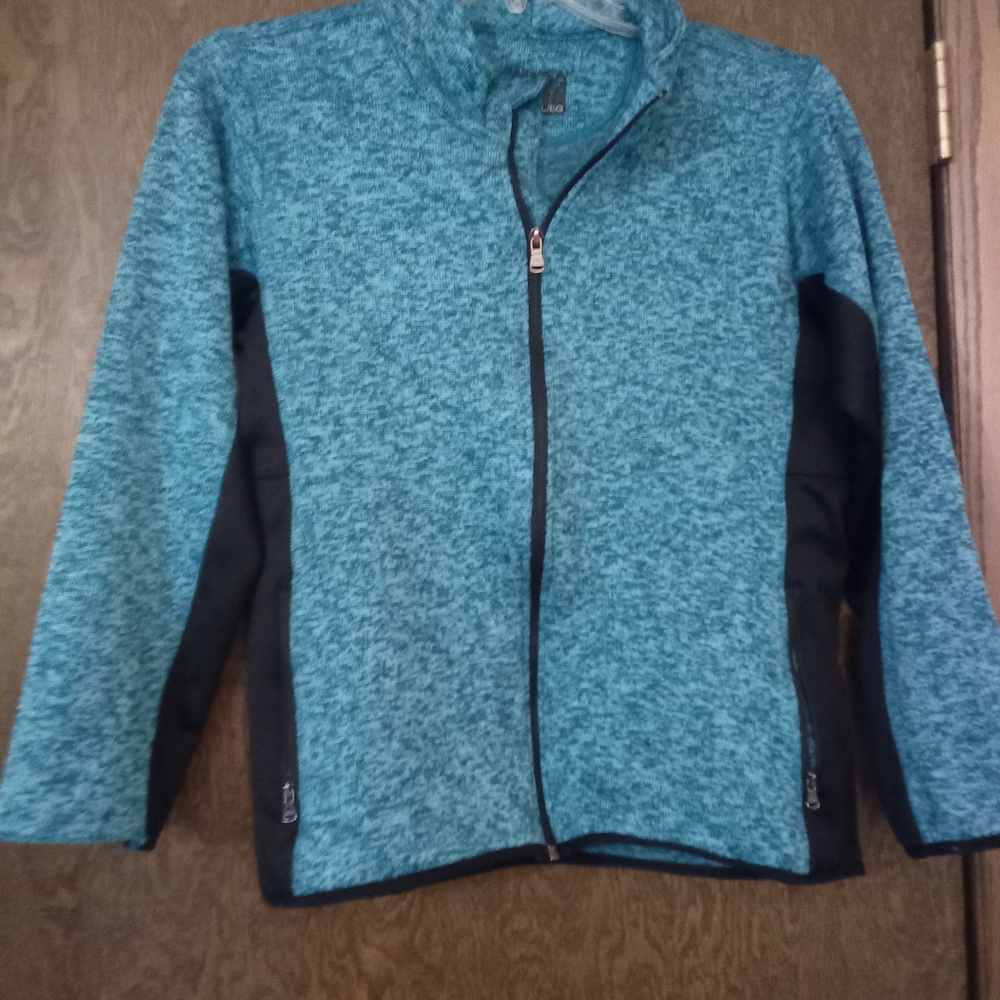 Source Unknown Blue and Black Women's Sweater